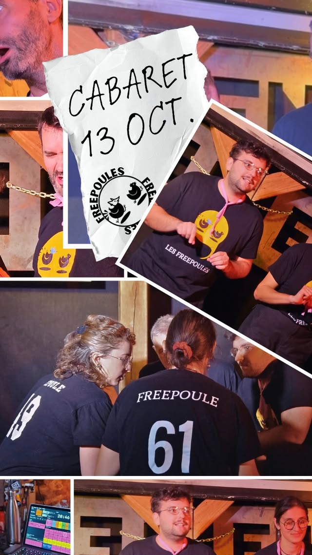 Quel cabaret de folie ! C’était mardi 13 à l’ @uzine.bar et l’ambiance était AMAZING !! 💛😊🔥 ~ #impro